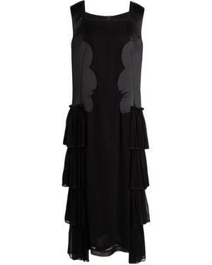 Comme des Garçons Midi Dress Cupro, Polyester - Black