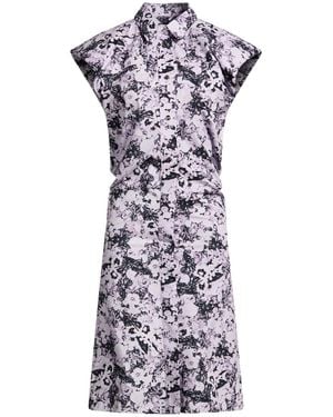 REMAIN Birger Christensen Robe Midi - Violet