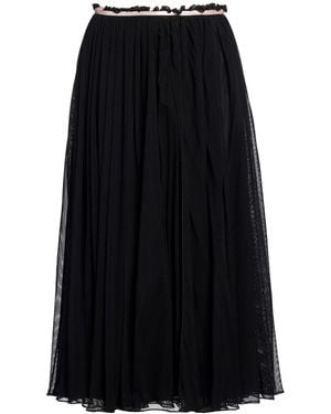 REIMAGINE PINKO x PATRICK MCDOWELL Midi Skirt Polyamide, Cotton - Black