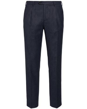 Berwich Pants Virgin Wool - Blue