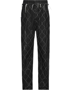 AIREI Pantaloni Jeans - Nero