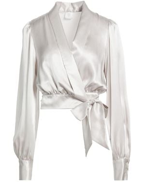 Eleventy Top Silk - White