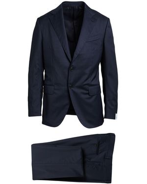 Caruso Suit Wool - Blue