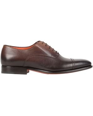 Santoni Schnürschuh - Braun