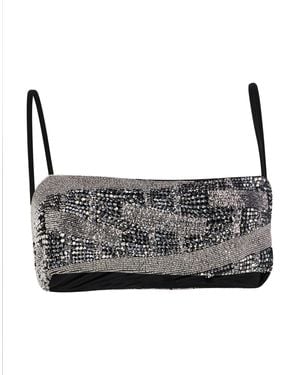 Amen Top Viscose, Elastane - Gray