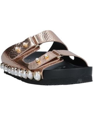 ★SUECOMMA BONNIE★ Biker sandalbrown DG2AM25020BRN SUECOMMA BONNIE] Cle sandal(black)