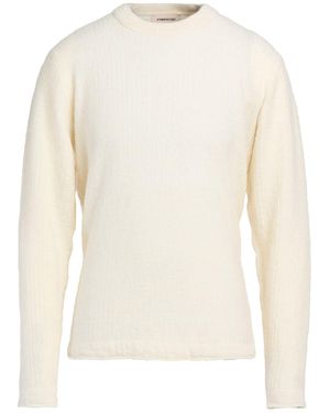ATOMOFACTORY Ivory Sweater Alpaca Wool, Polyamide, Wool - White