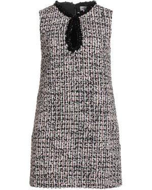 Self-Portrait Mini Dress - Grey