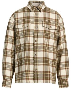 Ami Paris Cream Shirt Virgin Wool - White