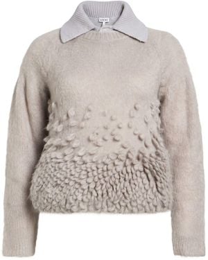 Loewe Sweater Mohair Wool, Polyamide, Wool - Gray