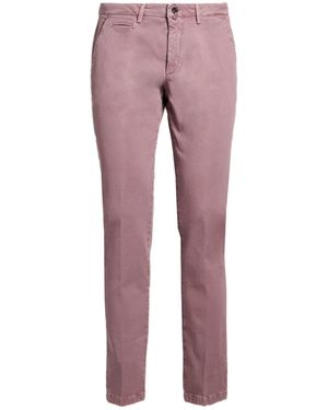 Briglia 1949 Antique Rose Trousers Cotton, Elastane - Purple