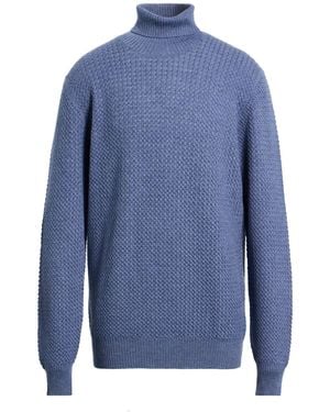 Gran Sasso Turtleneck - Blue