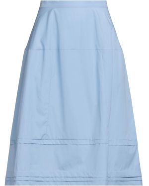Marni Light Midi Skirt Cotton - Blue