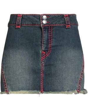 TRUE RELIGION Denim Skirts - Blue