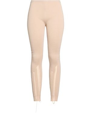 MM6 by Maison Margiela Leggings - Natural