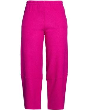 NINA 14.7 Mauve Pants Wool - Pink