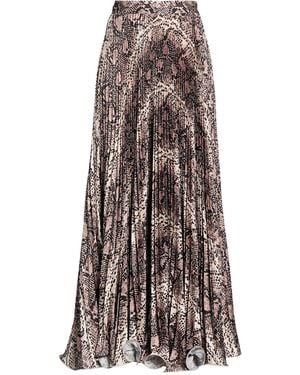 ViCOLO Maxi Skirt Polyester, Elastane - Natural