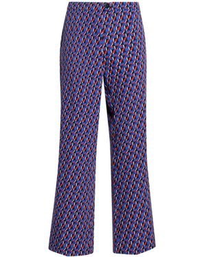 Diana Gallesi Pants Polyester, Elastane - Blue