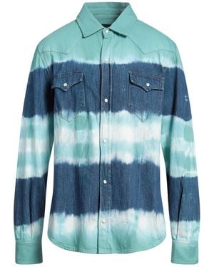 Alanui Denim Shirt Cotton - Blue