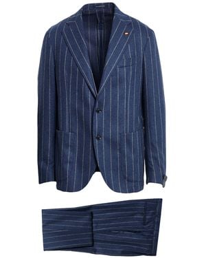 Sartoria Latorre Suit Virgin Wool - Blue