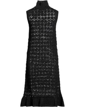 Ganni Midi Dress - Black