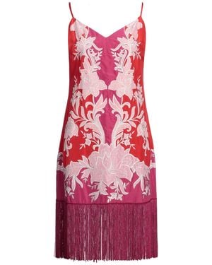 Emanuel Ungaro Midi Dress - Red