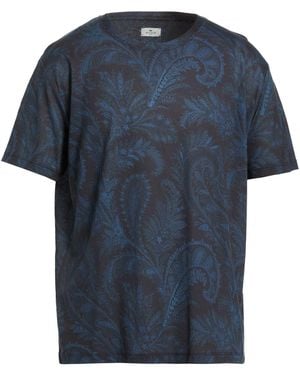 Etro T-Shirt Lyocell - Blue