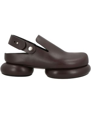 Jil Sander Court Shoes Leather - Brown