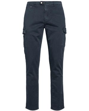 Tramarossa Trousers Cotton, Polyester, Elastane - Blue