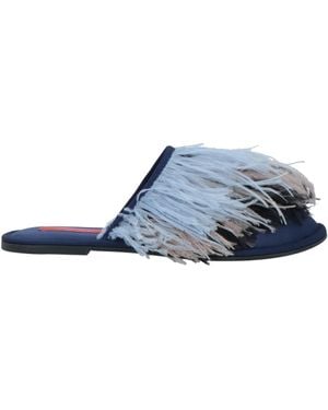 La DoubleJ Mules & Clogs - Blau
