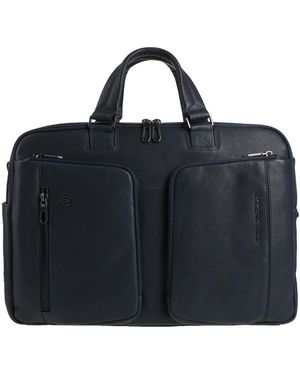 Piquadro Handbag Cow Leather, Eva (Ethylene - Black