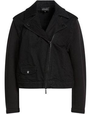 Emporio Armani Jacket Cotton, Polyester - Black