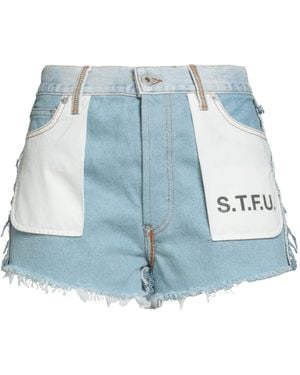 Heron Preston Shorts Jeans - Blu