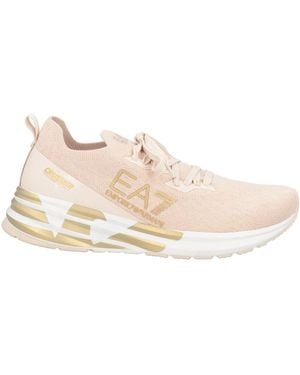 EA7 Blush Trainers Polyester - Natural