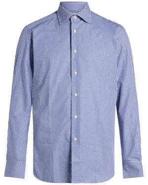 920 ITALIAN STYLE Shirt Cotton - Blue
