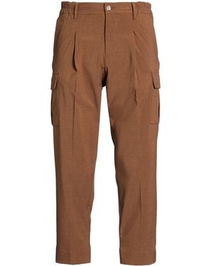 Gazzarrini Pants Polyester, Elastane - Brown