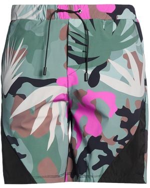 PMDS PREMIUM MOOD DENIM SUPERIOR Military Shorts & Bermuda Shorts Polyamide, Elastane - Green