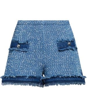 Pinko Denim Shorts Cotton, Polyamide, Acrylic - Blue