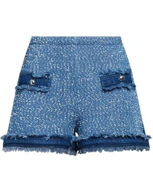 Pinko Denim Shorts Cotton, Polyamide, Acrylic - Blue