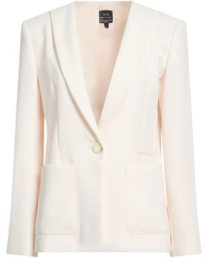 ARMANI EXCHANGE Blazer Polyester - White