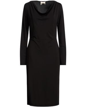 Angela Davis Midi Dresses - Black