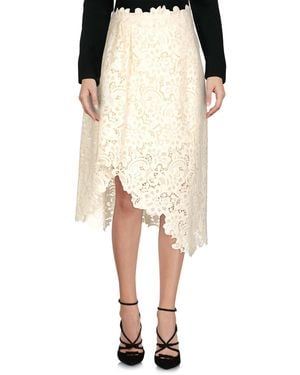 Ermanno Scervino Midi Skirt - Natural