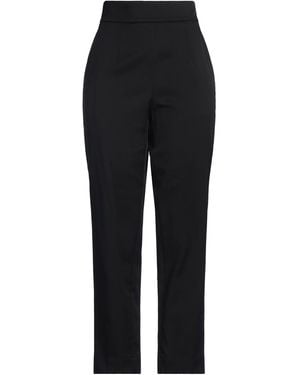 forte_forte Trousers Cotton - Black
