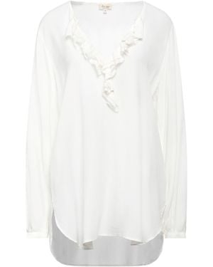 HER SHIRT HER DRESS Top - White