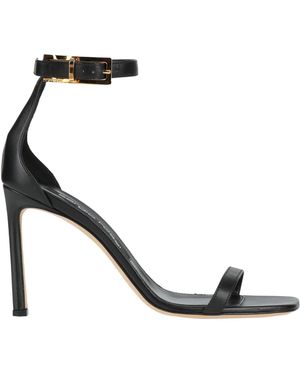 Sergio Rossi Sandals Leather - Black