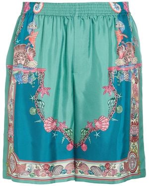 Versace Shorts & Bermudashorts - Blau