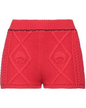 Marine Serre Shorts E Bermuda - Rosso