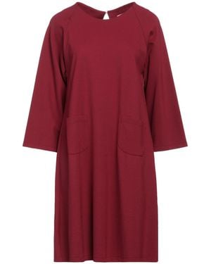 Rose' A Pois Robe courte - Rouge