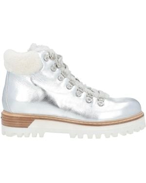 Le Silla Ankle Boots Leather - White