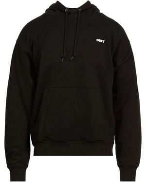 Obey Sweatshirt Cotton, Polyester - Black
